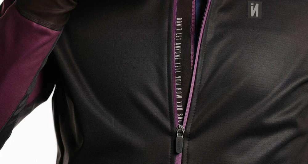 Blouson Inverse Citic Noir/Violet 3 Blouson Inverse Citic Noir/Violet – Image 3