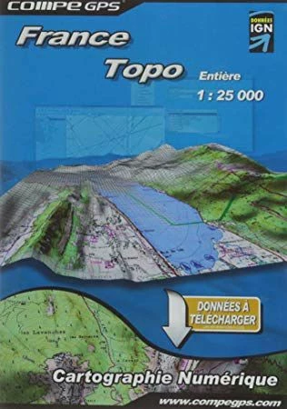 Carte France Complète Au 1/25000 Pour GPS TwoNav 1 Carte France Complète Au 1/25000 Pour GPS TwoNav