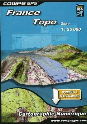 Carte Région France Au 1/25000 Pour GPS TwoNav 1 Carte Région France Au 1/25000 Pour GPS TwoNav