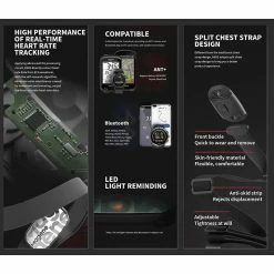 Ceinture Thoracique Magene H603 HR Sensor + Emetteur 6 Ceinture Thoracique Magene H603 HR Sensor + Emetteur -Promos Vtt Boutique ceinture thoracique magene h603 hr sensor emetteur p image 102243 grande