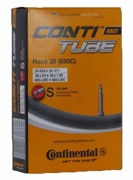 Chambre à Air Continental Race Butyl 650x20/25 1 Chambre à Air Continental Race Butyl 650x20/25