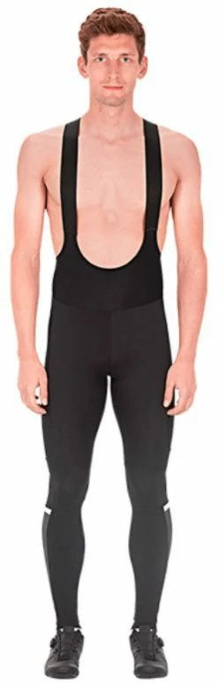 Collant Long Cube Blackline Bib Tights Noir