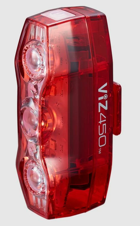 Eclairage Arrière Cateye ViZ450 - 450 Lumens 1 Eclairage Arrière Cateye ViZ450 - 450 Lumens