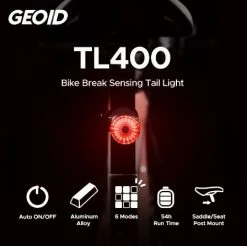 FS Eclairage Arrière Geoid TL400 Magene USB 7 FS Eclairage Arrière Geoid TL400 Magene USB -Promos Vtt Boutique eclairage arriere geoid tl400 magene usb p image 102887 grande