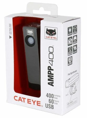 Eclairage Avant Cateye Ampp 400 Réf. HL-EL084RC - 400 Lumens 5 Eclairage Avant Cateye Ampp 400 Réf. HL-EL084RC - 400 Lumens – Image 5