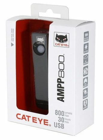 Eclairage Avant Cateye Ampp 800 Réf. HL-EL088RC - 800 Lumens 5 Eclairage Avant Cateye Ampp 800 Réf. HL-EL088RC - 800 Lumens – Image 5