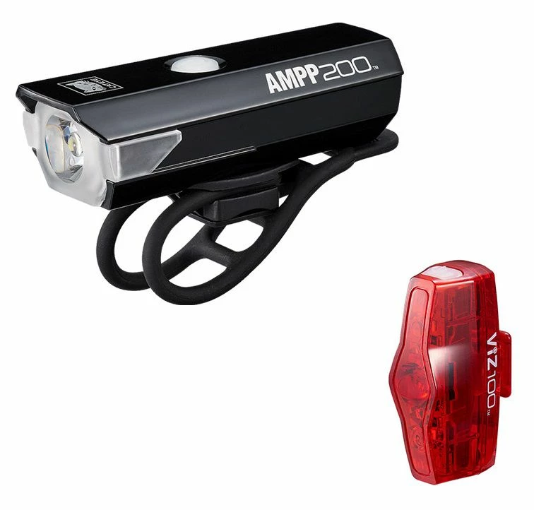 Eclairages Cateye Avant AMPP 200 & Arrière VIZ 100 1 Eclairages Cateye Avant AMPP 200 & Arrière VIZ 100