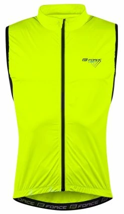 Gilet Force Vision Windproof Fluo