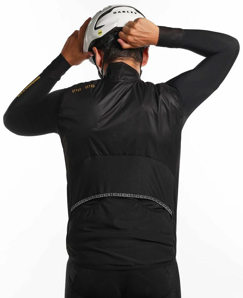 Gilet Imperméable Inverse Pure Noir 2 Gilet Imperméable Inverse Pure Noir – Image 2