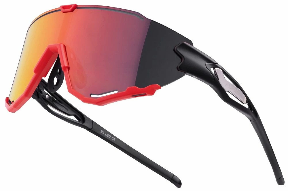 Lunettes Force Creed Noir/Rouge - Ecran Rouge 1 Lunettes Force Creed Noir/Rouge - Ecran Rouge