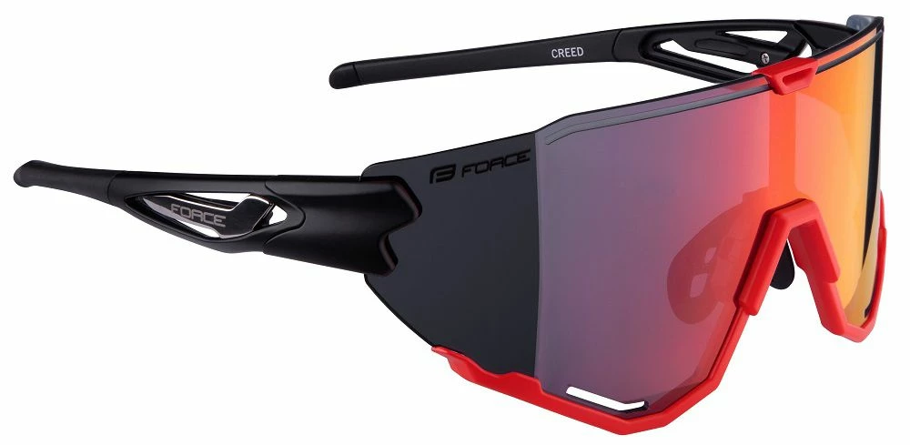 Lunettes Force Creed Noir/Rouge - Ecran Rouge 2 Lunettes Force Creed Noir/Rouge - Ecran Rouge – Image 2