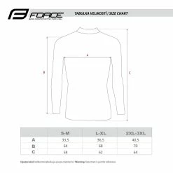 Maillot De Corps Force ML Snowstorm Réf. 903415 -Promos Vtt Boutique maillot de corps force ml snowstorm p image 93316 grande