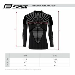 Maillot De Corps Force ML Thunder Réf. 903410 -Promos Vtt Boutique maillot de corps force ml thunder ref 903410 p image 95163 grande
