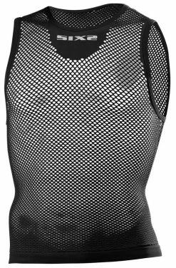 Maillot De Corps SIXS Light Art.SMMR2-CB Noir Eté Sans Manches