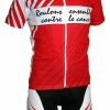 Tenue "Roulons Ensemble Contre Le Cancer" Rouge : Maillot MC + Cuissard